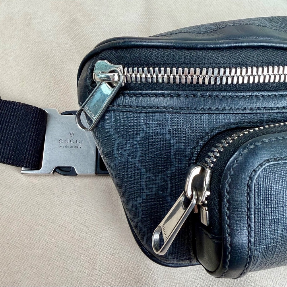 Authentic Gucci GG Supreme Belt Bag / Waist Bag / Crossbody - Picture 15 of 16